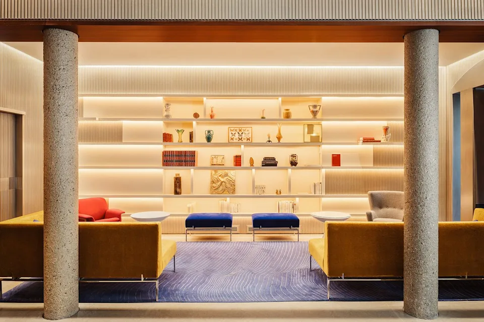 Adrien Ozouf/Hotel De Sers The chic hotel lobby.