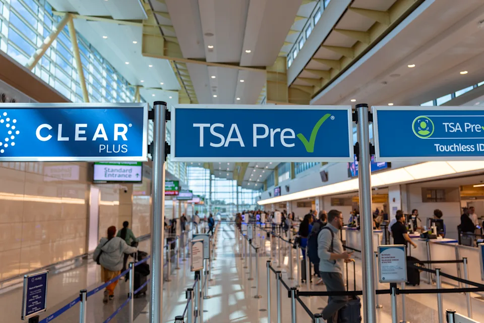 October 6, 2025, Ronald Reagan International Airport, Virginia: Longer TSA lines in airports during government shutdown