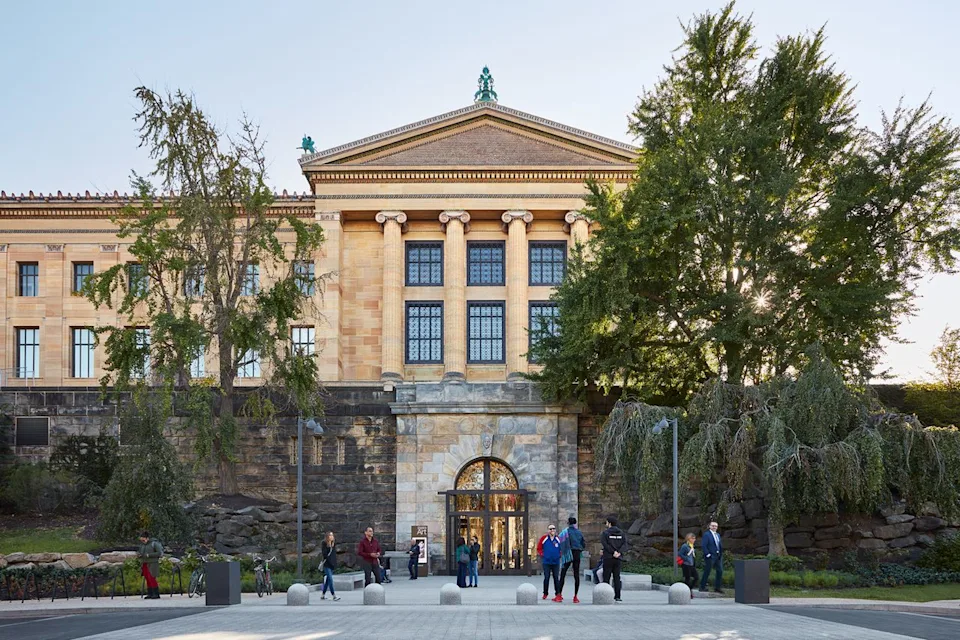Steve Hall/Hall+Merrick/Philadelphia Art Museum The north entrance of the Philadelphia Art Museum.