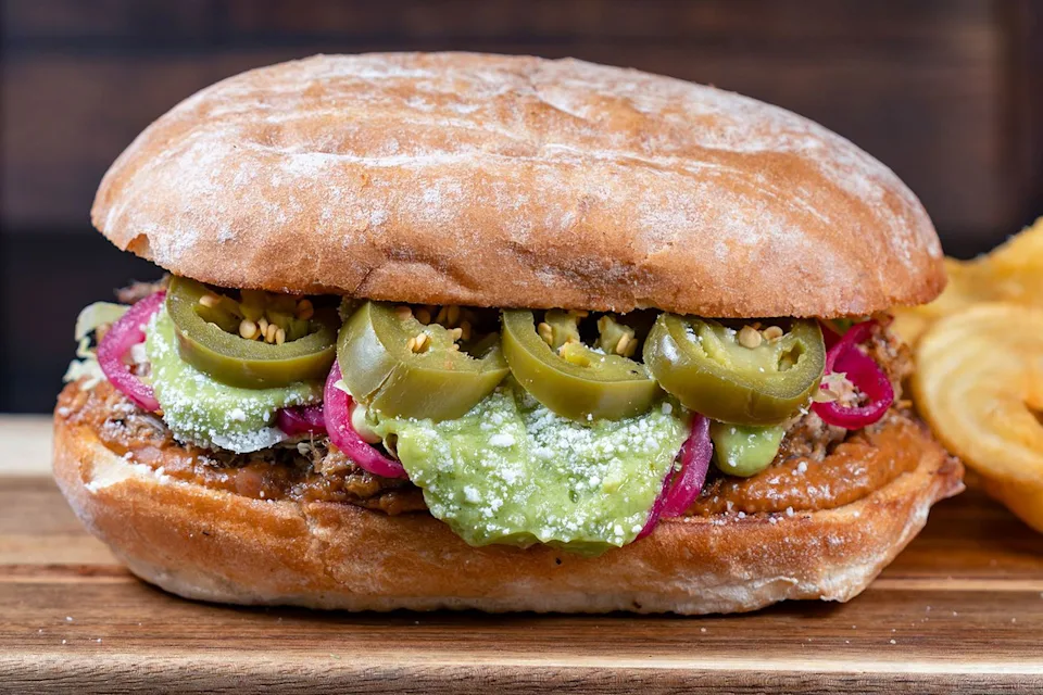 David Nguyen/Disneyland Resort Yuletide Carnitas Torta, Holidays at the Disneyland Resort