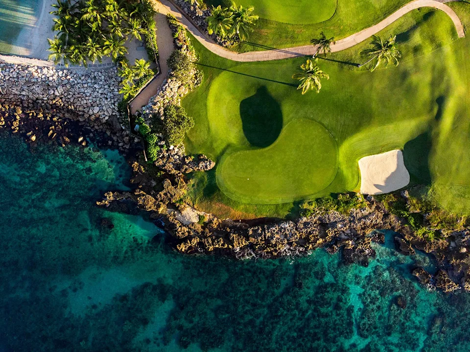No. 8 at Casa de Campo's Teeth of the Dog in the Dominican Republic (Gabe Gudgel/Golfweek)