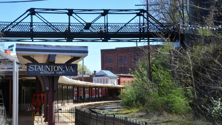 The Staunton Train Depot