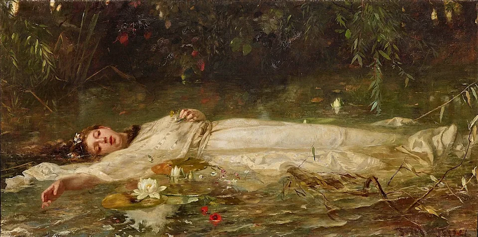 Friedrich Wilhelm Theodor Heyser - Ophelia