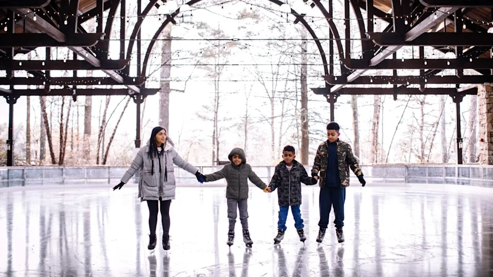 Winter is a wonderland at Mohonk Mountain House.