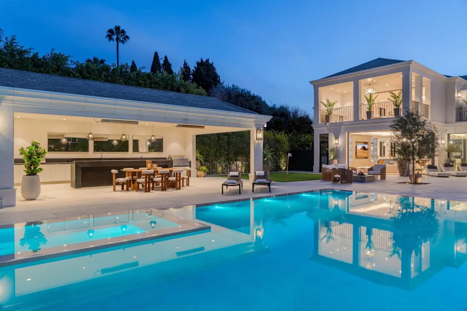 Villa Royale in Beverly Hills is the crown jewel of the LuxJB collection. <span class="image-credit">(Courtesy Stark Villas & Mansions by LuxJB)</span>