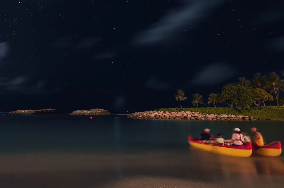 Four Seasons Resort Oahu at Ko Olina Night activities can include Celestial Sailing.