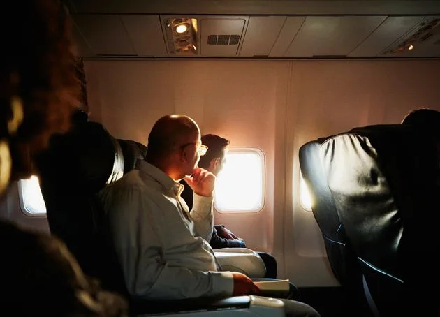 Do you spend the whole flight staring out the window, or contemplating the seat in front of you? Congrats, you're 