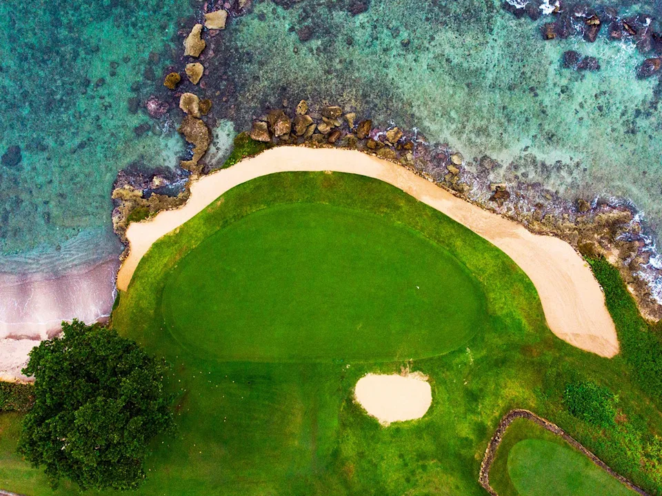 No. 5 at Casa de Campo's Teeth of the Dog in the Dominican Republic (Photo: Gabe Gudgel/Golfweek)