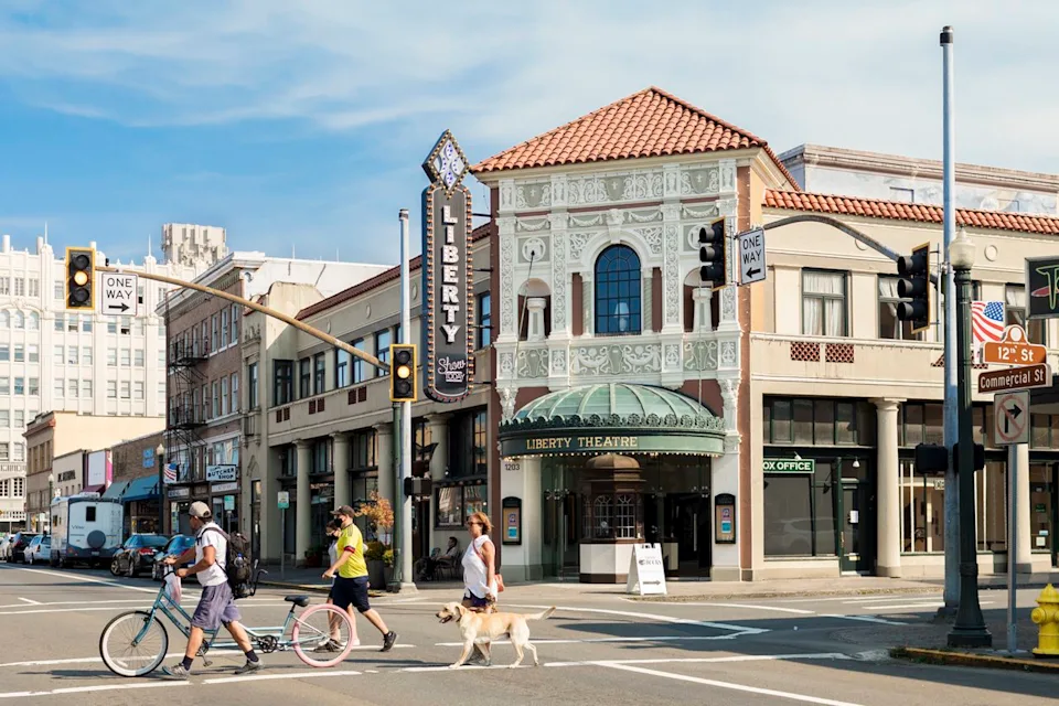 Celeste Noche/Travel + Leisure Downtown Astoria, Oregon.