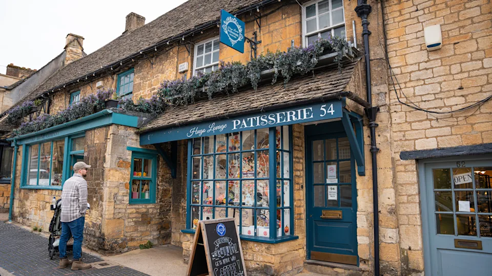 Hugo Lovage Patisserie in the Cotswolds.