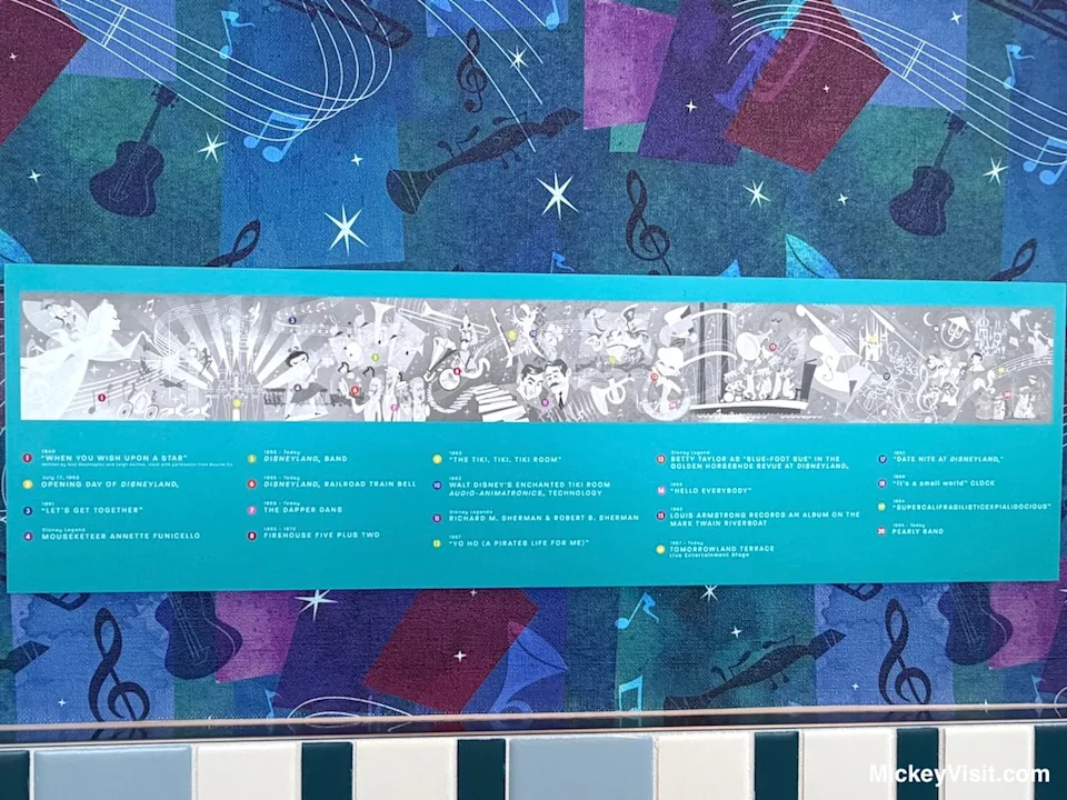 Disneyland High Key Club timeline