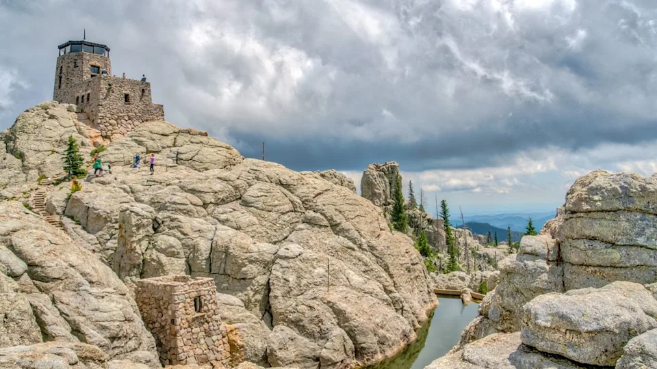 Black Elk Peak at Custer State Park in South Dakota Black Hills Area