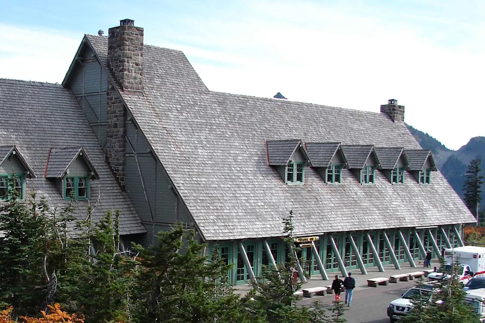 National Park Service The exterior of Paradise Inn.