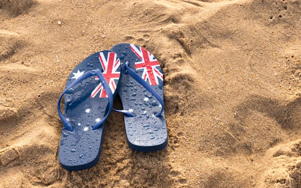 Everyone wears the mighty thong