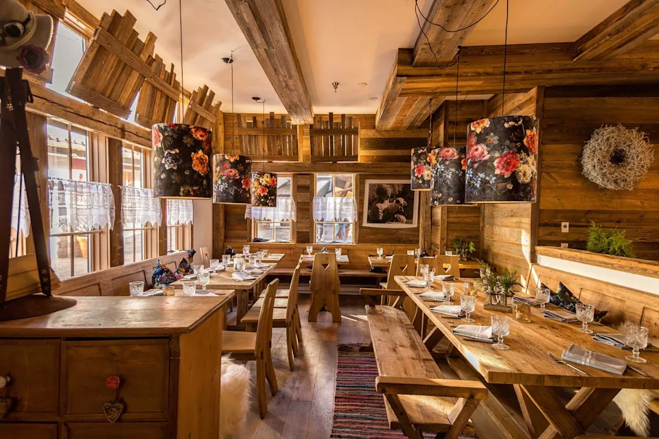 Joshua Thoma/Alpenrose Interior dining room at Alpenrose.