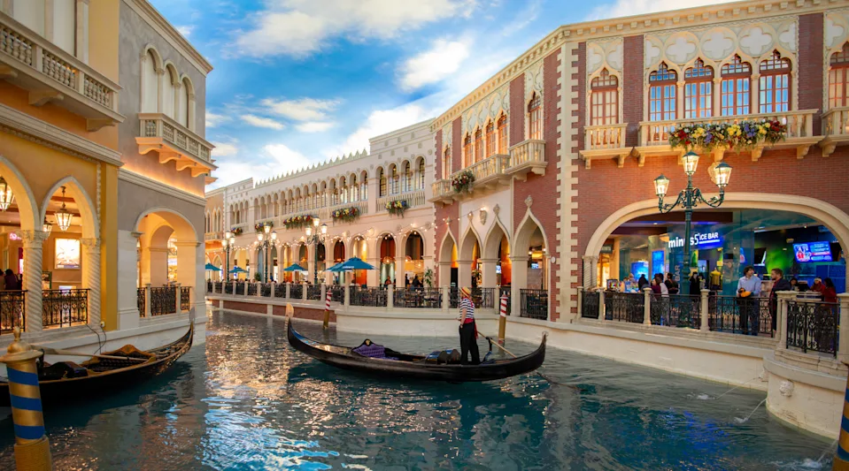 LAS VEGAS, USA - OCTOBER 16, 2018: The Venetian Resort Hotel Casino opened on May 3, 1999.