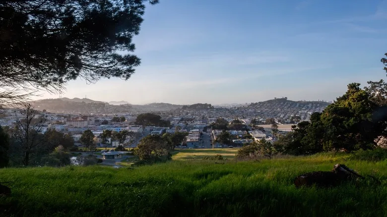Viewpoint in McLaren Park, San Francisco