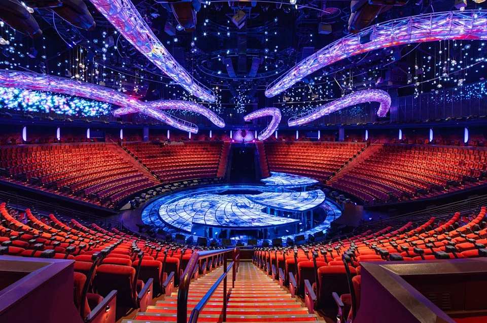 Wynn Las Vegas The theater stage at Awakening.