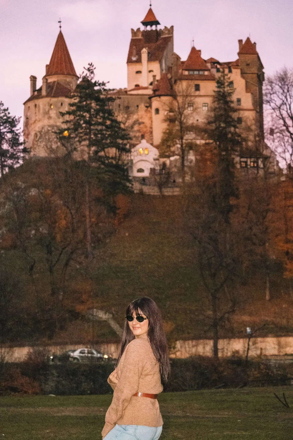 Krigbaum went to a Halloween party in Transylvania after reading Dracula.