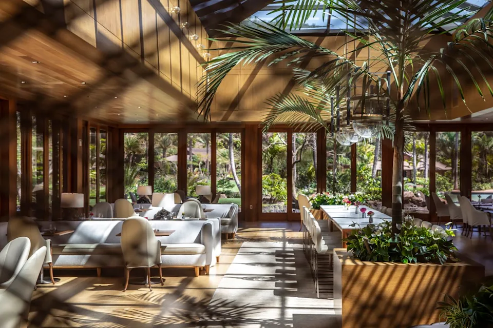 Four Seasons Hotels & Resorts Interior of Sensei Lanai a Four Seasons Resort.