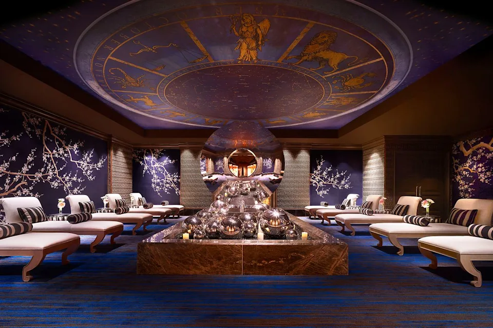 Barbara Kraft/Wynn Las Vegas The treatment lounge at the Wynn Spa.
