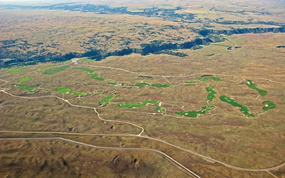 The Dunes Course at The Prairie Club in Nebraska (Courtesy of the Prairie Club)