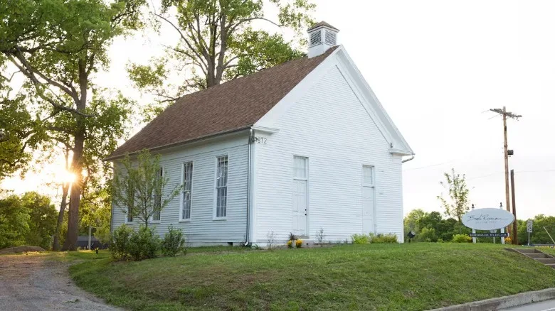 The Historic Hideaway is a former church built in 1872
