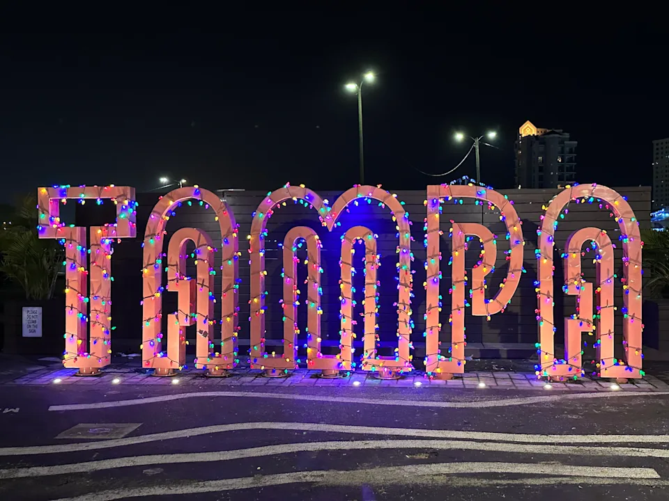 Tampa Sign Downtown Tampa
