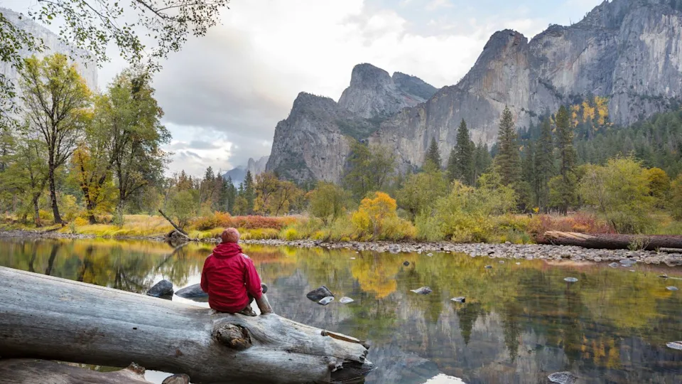 Beautiful fall season in Yosemite National Park, California, USA