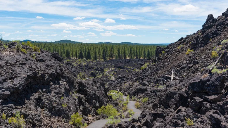 Lava Butte in Newberry National Volcanic Monument