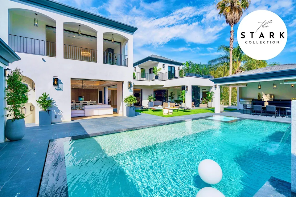 Villa Mandarin in Beverly Hills is another posh property that has been booked early.