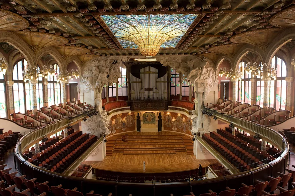 Interior Palau de la Música Catalana