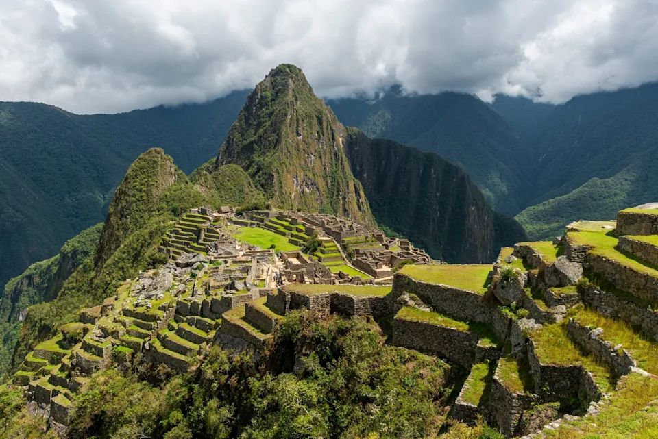 Historical Sanctuary of Machu Picchu Inca Ruin.