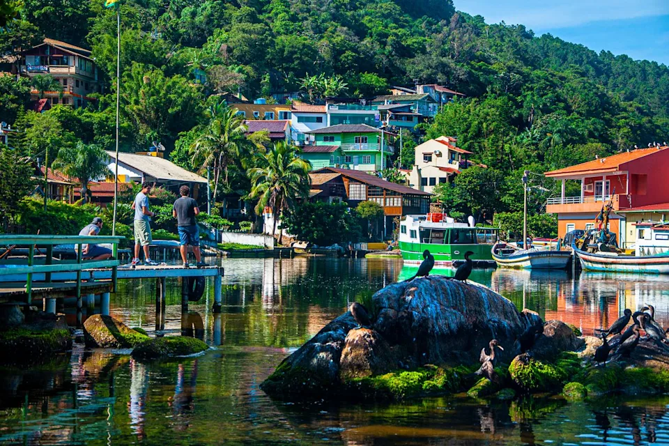 Javier Ghersi/Getty Images A village along Costa da Lagoa.