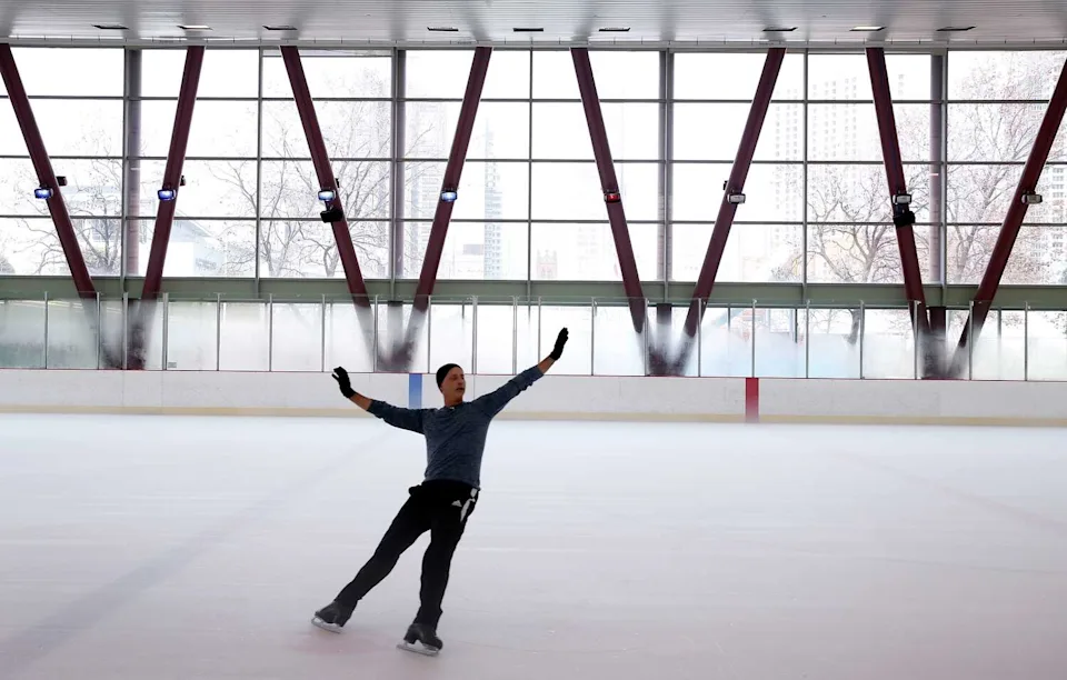Figure skater Brian Boitano, seen here in 2017 at the Yerba Buena skating center in San Francisco, trained at TriValley Ice in Dublin, then known as Dublin Iceland. (Paul Chinn/The Chronicle)