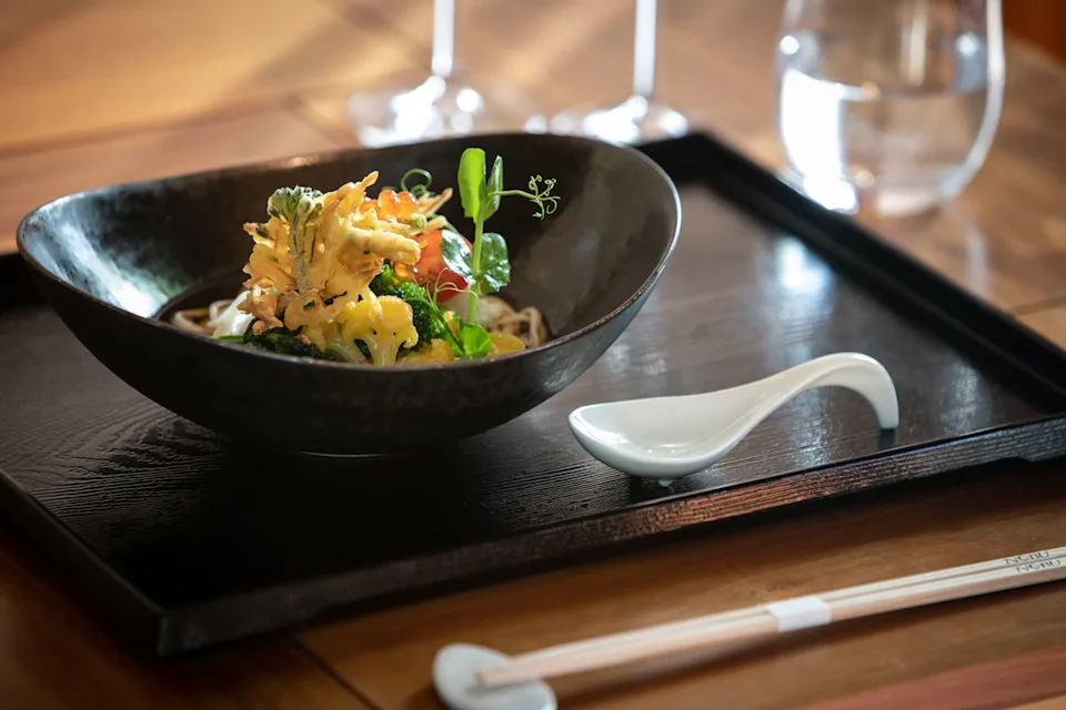 Four Seasons Hotels & Resorts A dish served at Sensei by Nobu.