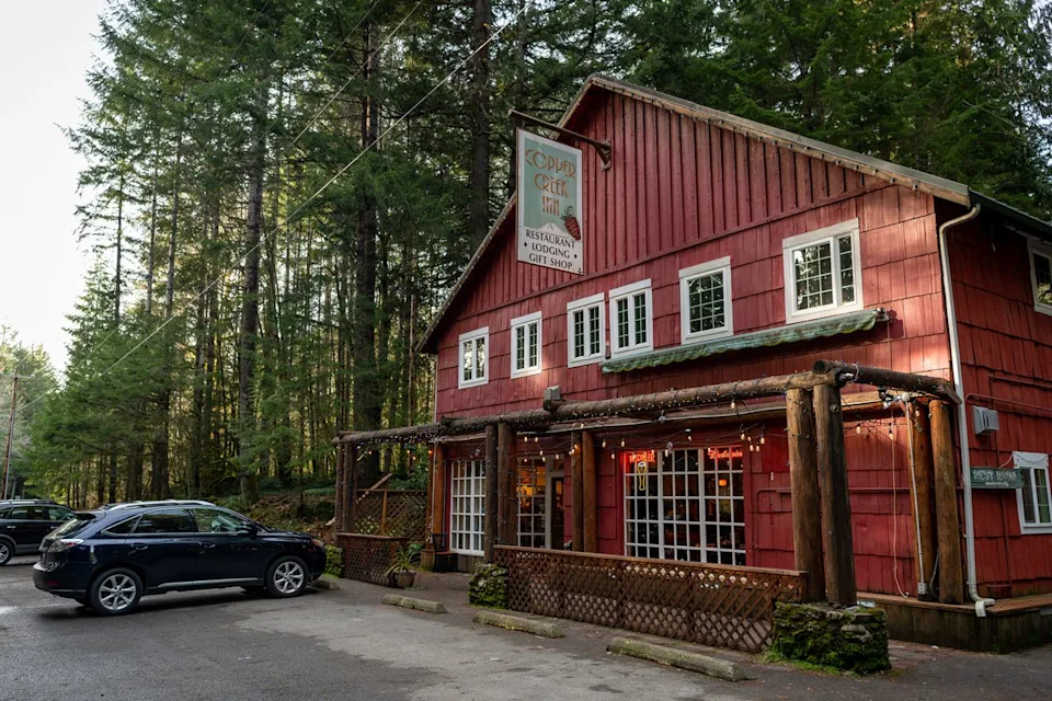 Stuart Isett/Washington Post via Getty Images The entrance of The Copper Creek Inn.