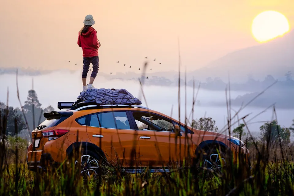 Getty Solo traveler in nature