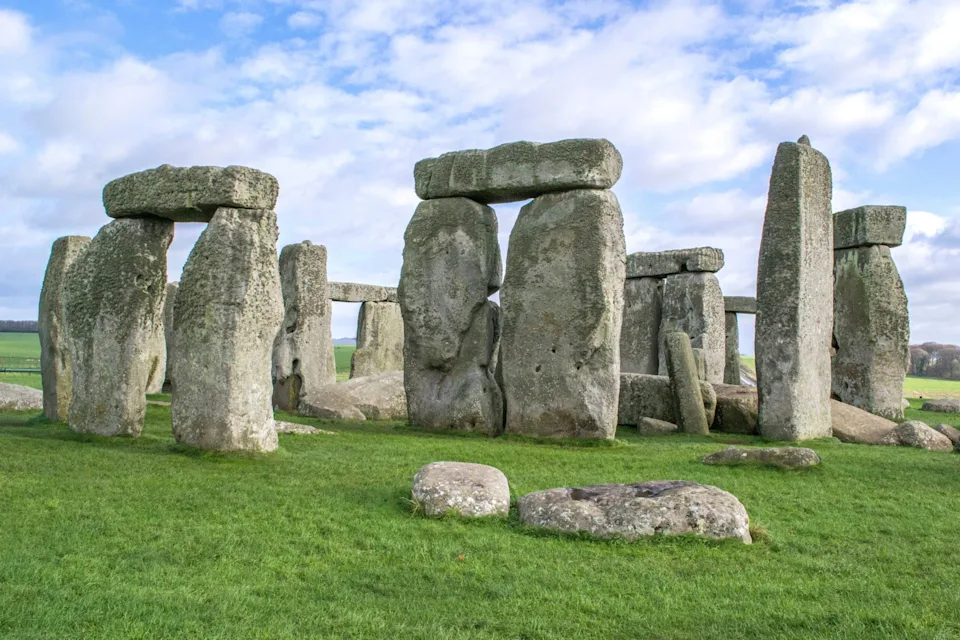 Stone Henge in England. 
