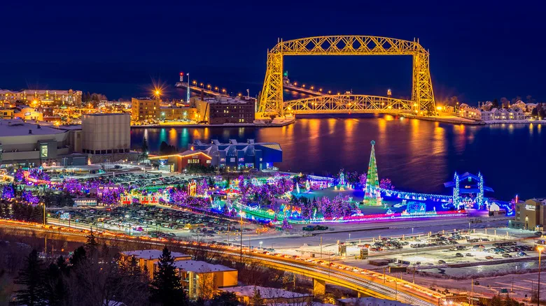 christmas lights in duluth minnesota