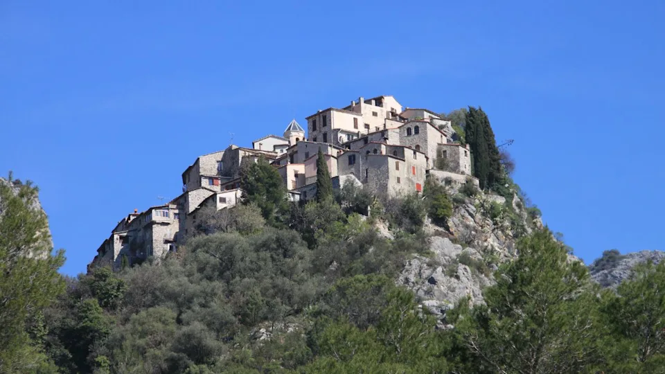 Peillon is one of the most beautiful hilltop villages on the Côte d'Azur