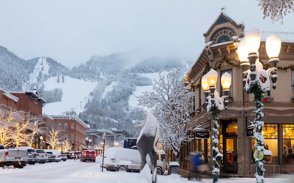 Aspen ski resort, Colorado, USA