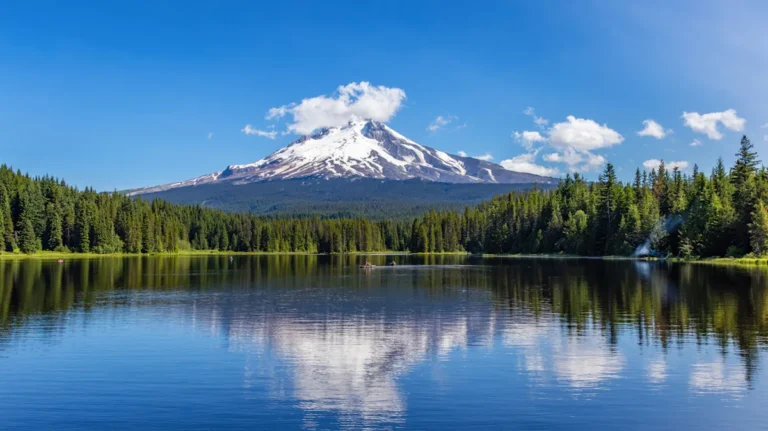 Oregon’s Idyllic Alpine Lake Offers Camping And Recreation With Majestic Mount Hood Views
