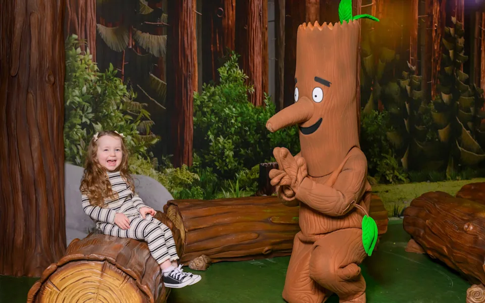 Enjoy a family dance party with characters from The Gruffalo