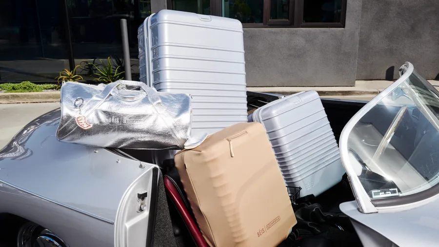 The collection includes 11 pieces, perfect for trips and Chipotle runs. (Chipotle x BÉIS)