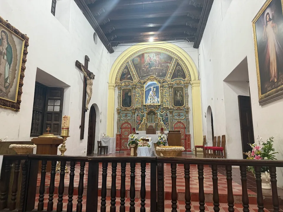 Annabelle Canela A local church we explored during the walking tour.