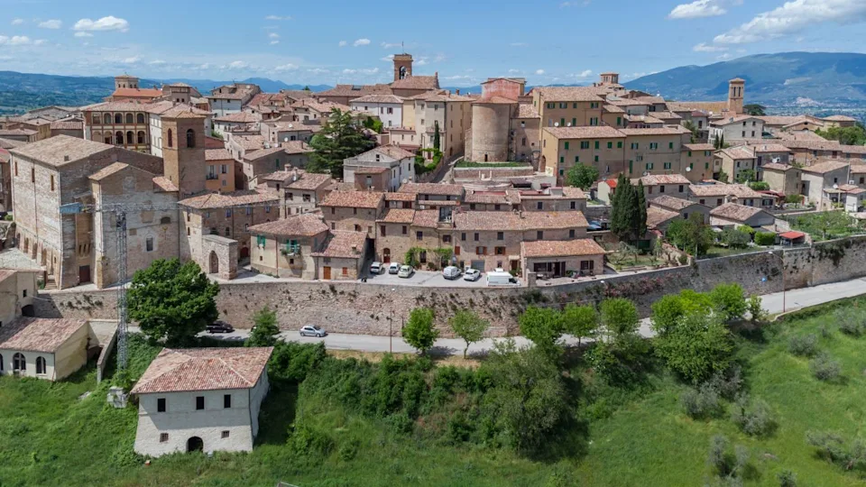 Montefalco, Umbria, one of the most beautiful villages in Italy