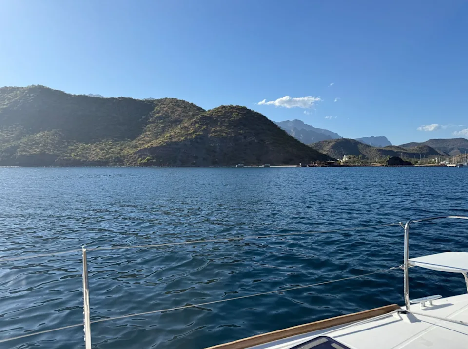 Annabelle Canela Baja California Sur from the Luxury Baja Sailing Tour boat.