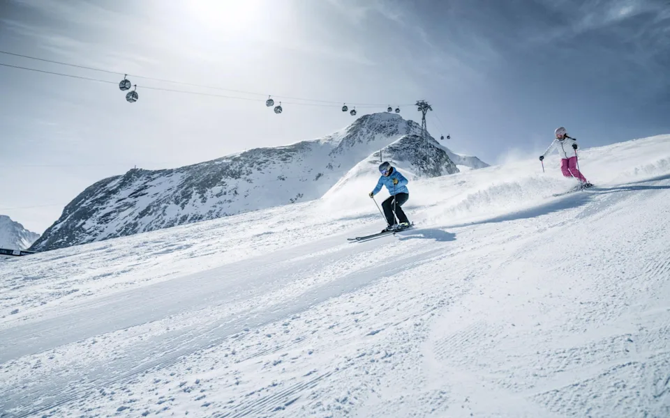 Zell am See ski area, Austria