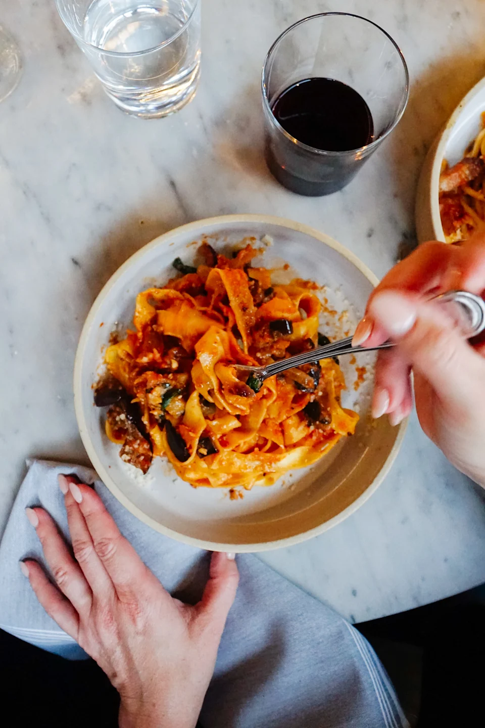 House-made pasta at Saint Leo